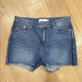 Vineyard Vines Blue Cotton Blend Raw Hem Denim Women's Shorts Size 32