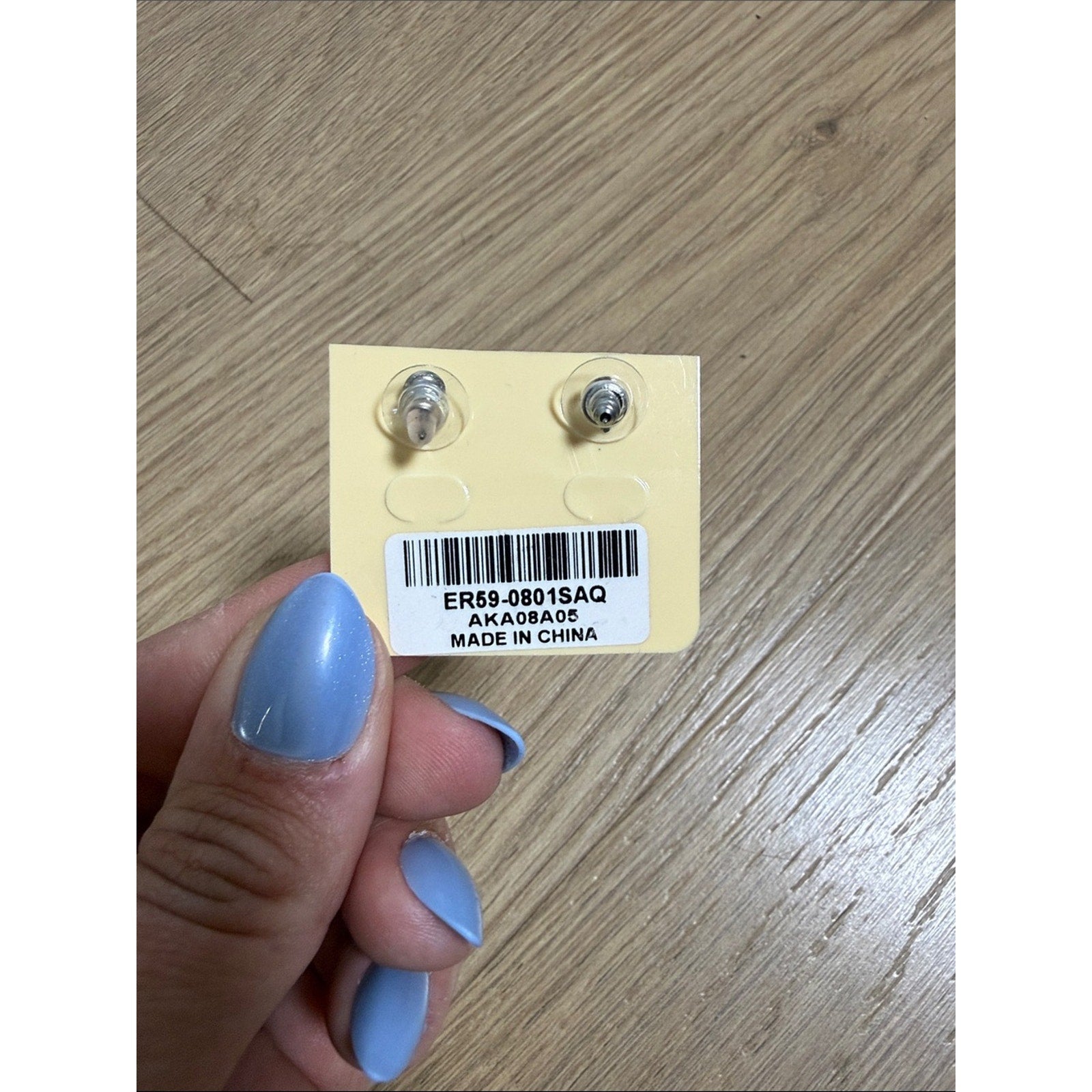 Blue Crystal Drop Earrings New!