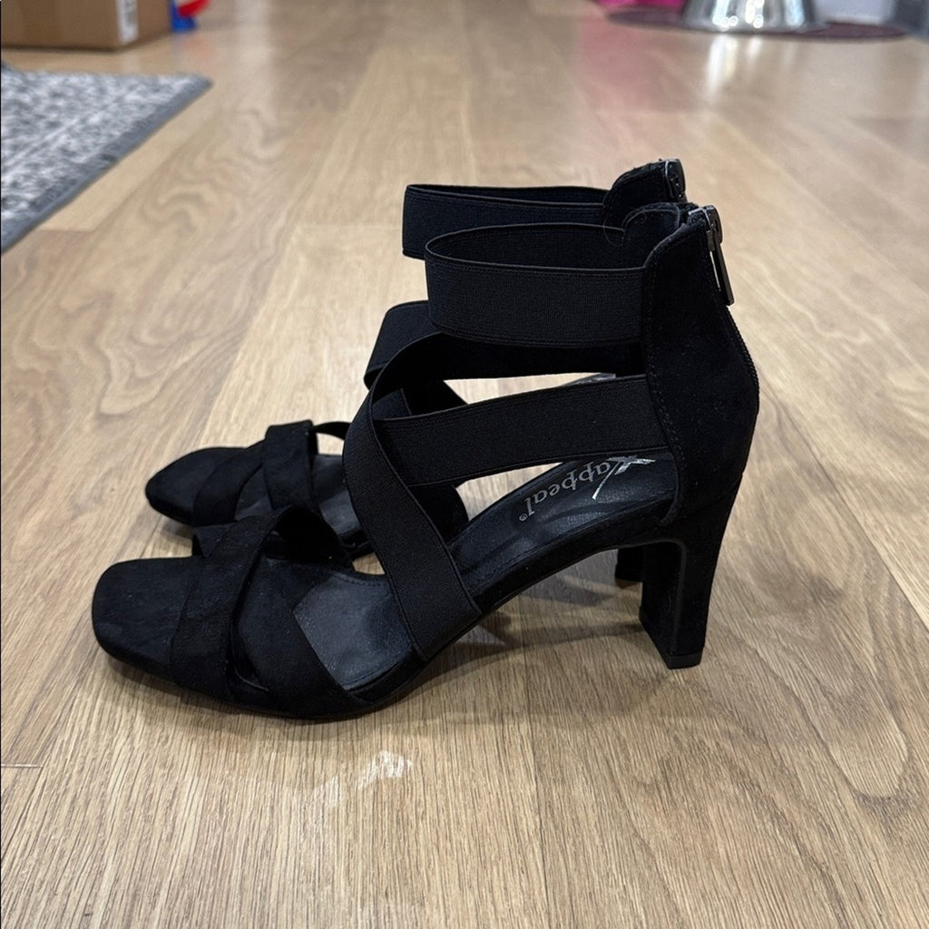 Xappeal Elaine Elegant Black Women's Heels Size 7.5