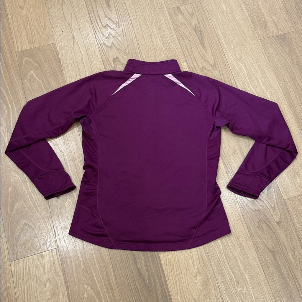 Nike Dri-Fit Full Zip Athletic Jacket in Purple Size XL (16-18)