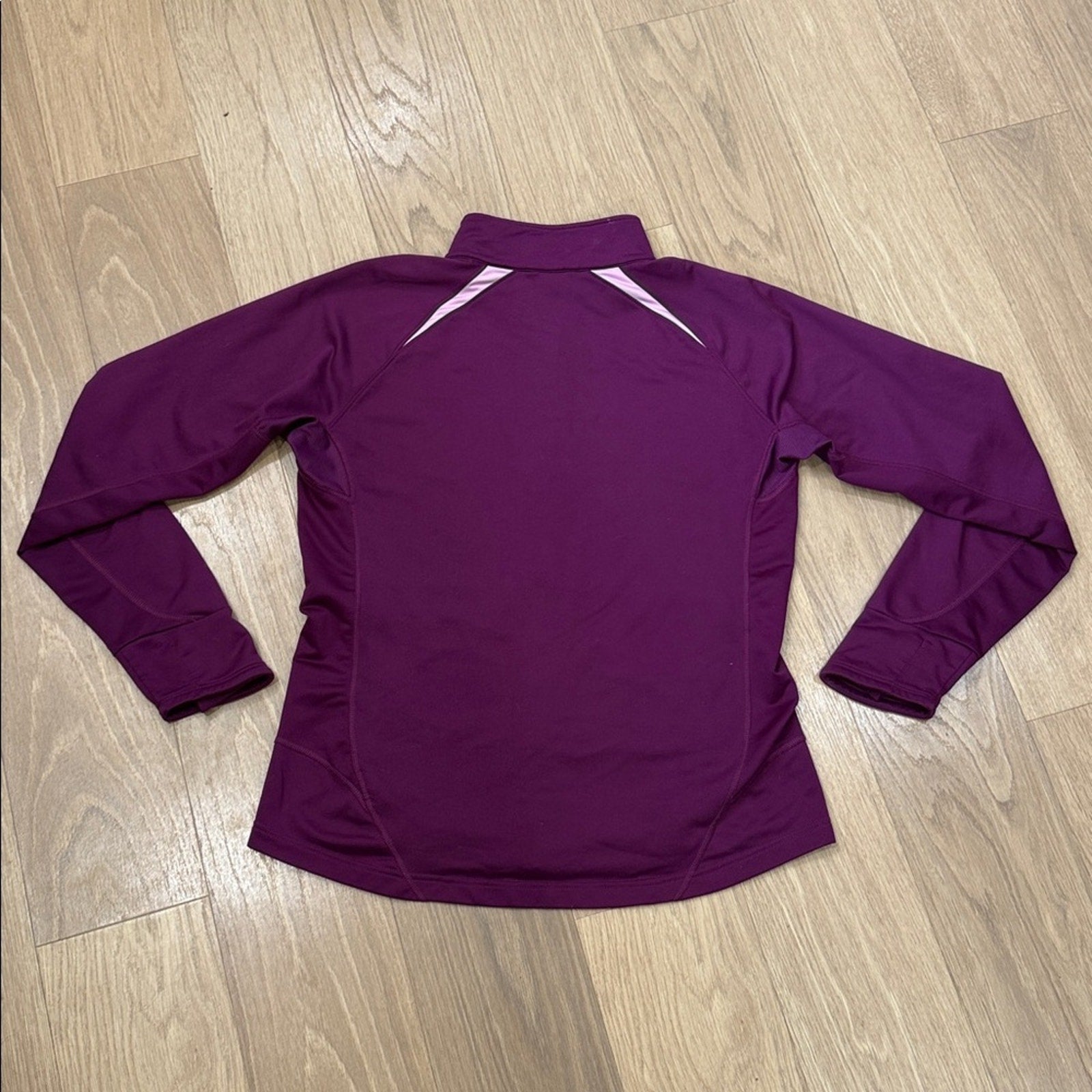 Nike Dri-Fit Full Zip Athletic Jacket in Purple Size XL (16-18)