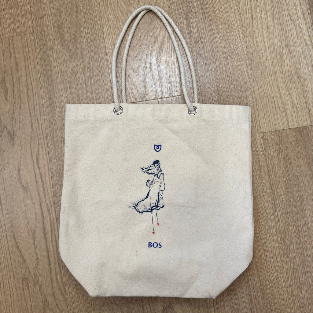 Rothy's Boston / Newbury Store Exclusive Canvas Rope Handled Tote Bag