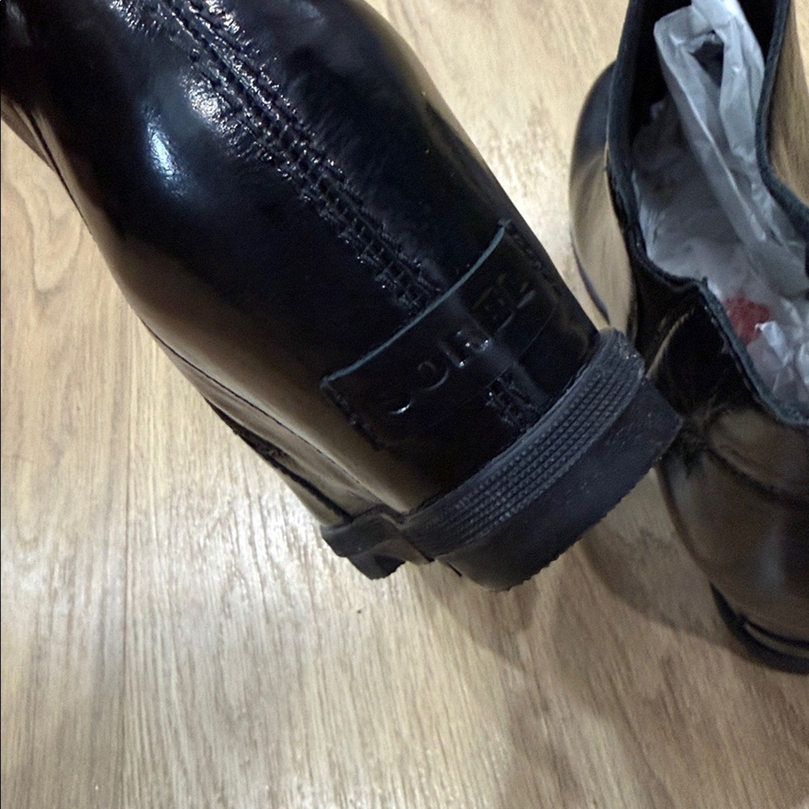 Sorel Joan of Arctic Wedge II Zip Boot - Black Patent Leather, Size 9