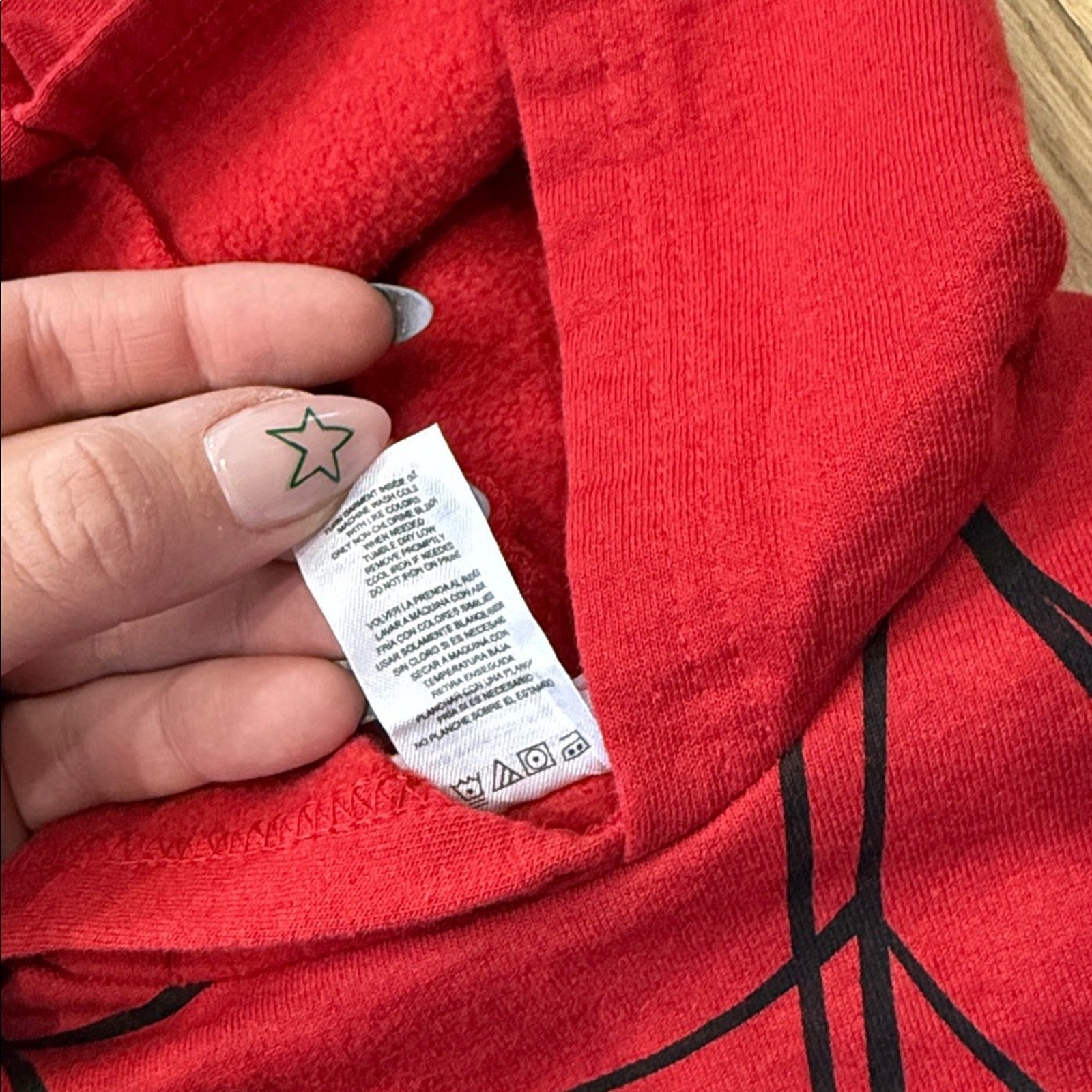 Marvel Red Spider-Man Kids Hoodie Size 4T