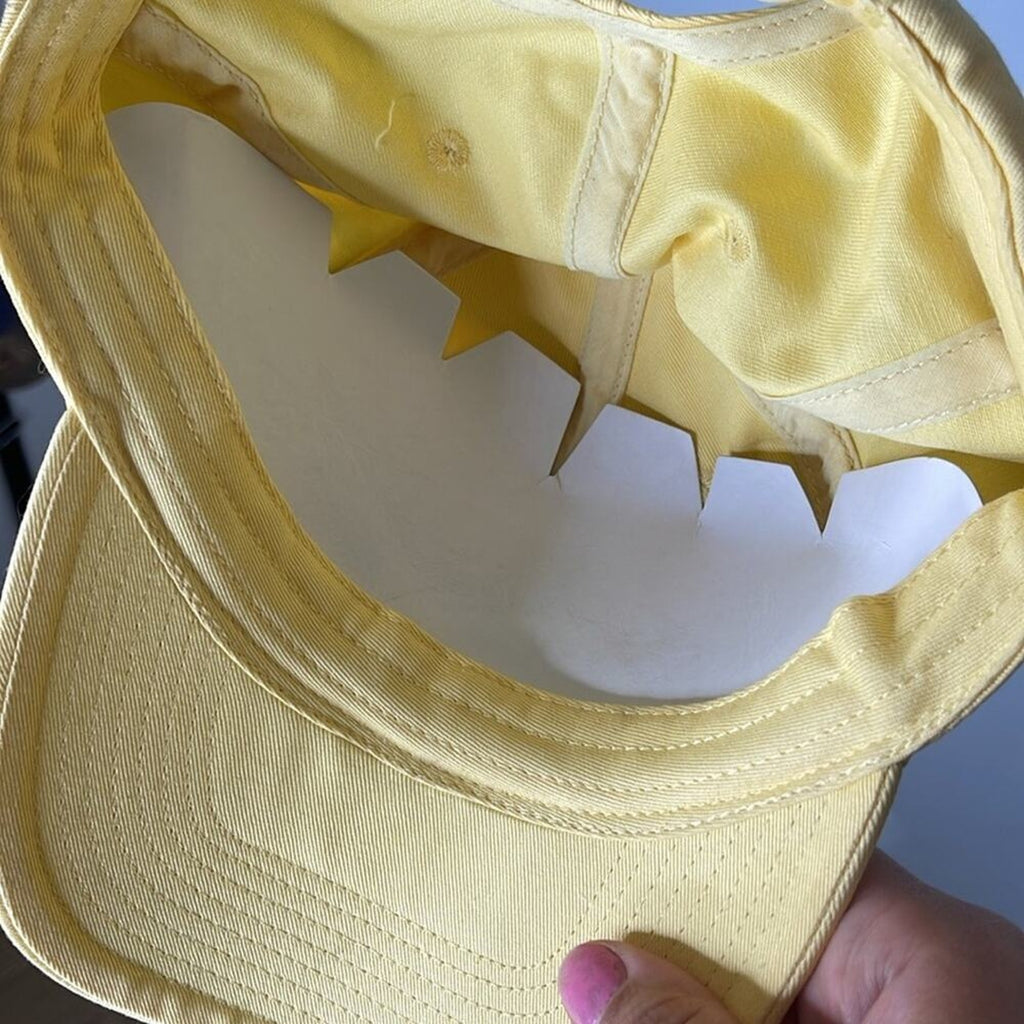 Maine Nubble Light Yellow Embroidered Adjustable Baseball Cap Hat NWOT