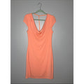 Victoria's Secret Women's Peach Cowl Neck Dress Size Medium