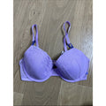 Victoria's Secret Lace Detail Light Purple Push-Up Bra Size 36C