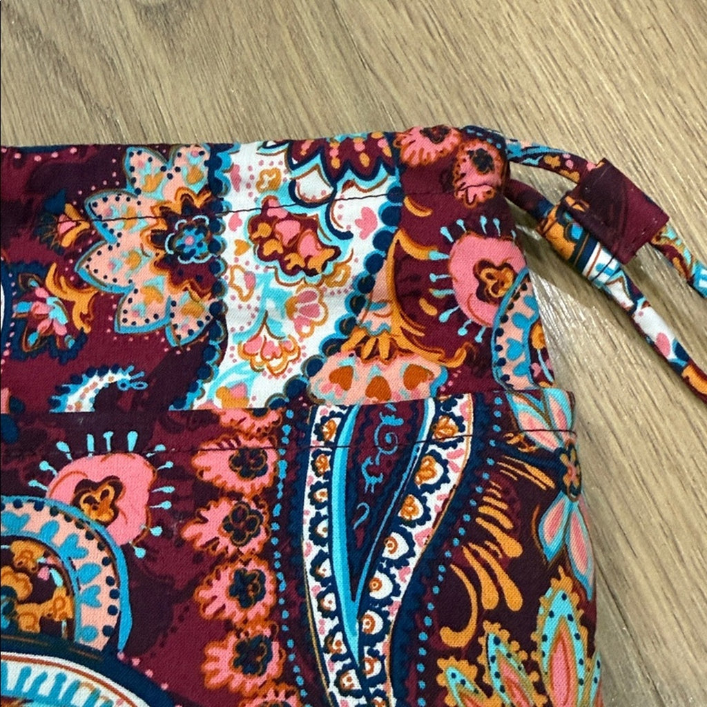 Vera Bradley Pouch in the Paisley Jamboree Pattern
