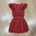 Charlotte Eskildsen Little Remix Lace Eyelet A Line Dress Size 14