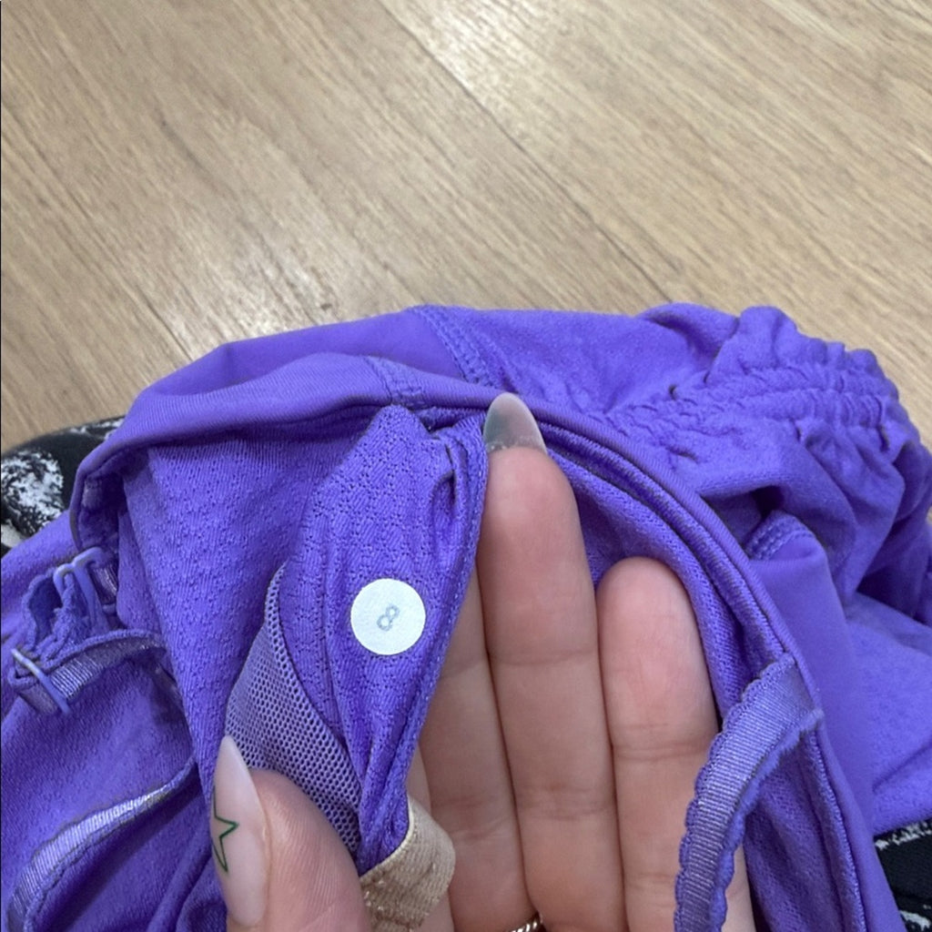 Lululemon Convertible Strapless/Strappy Ruched Tank - Purple - Size 8