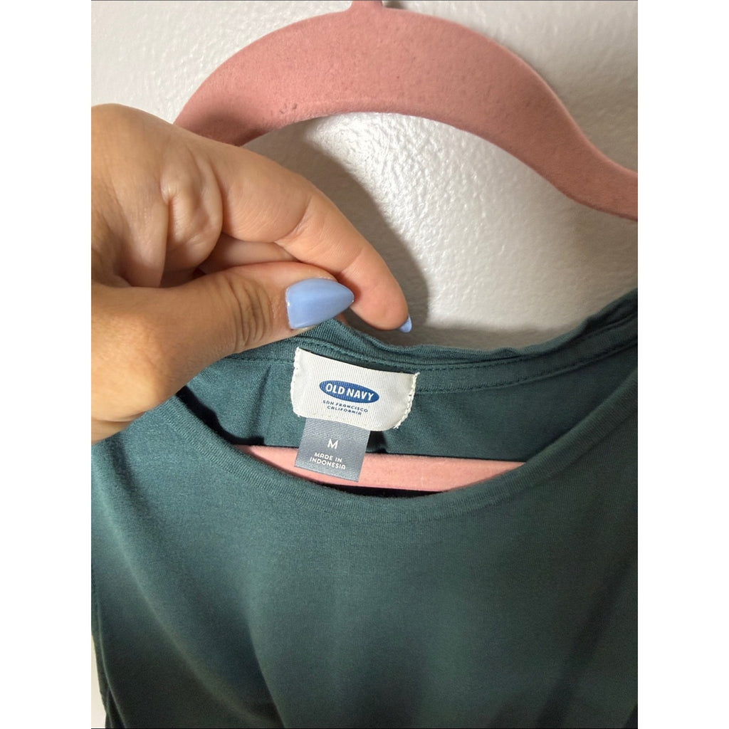 Old Navy Dark Teal Women's Tank Top Size Medium