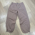 Zara Tan Parachute Style Pants Size Large
