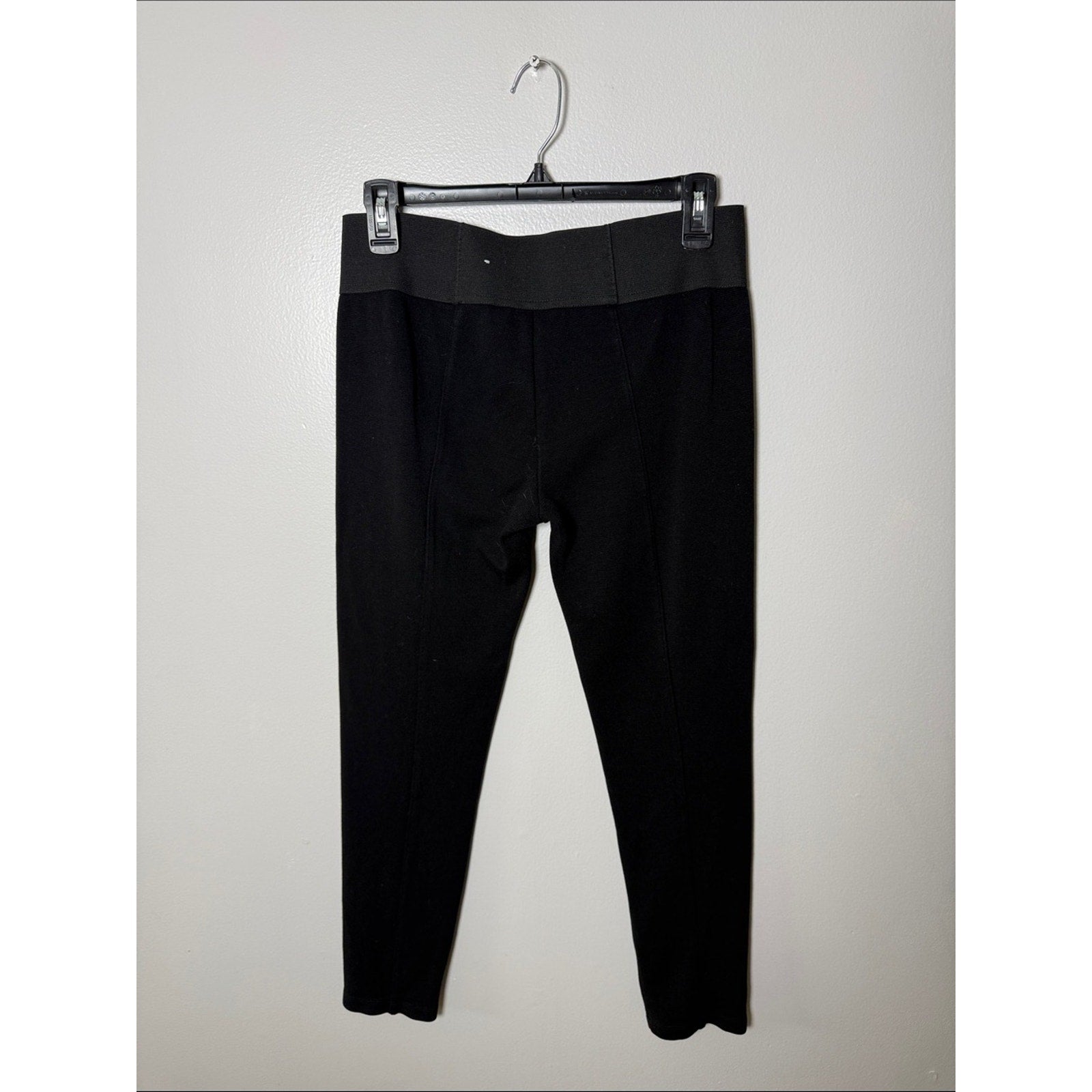 Simply Vera Vera Wang Black Pull-On Leggings Size Medium