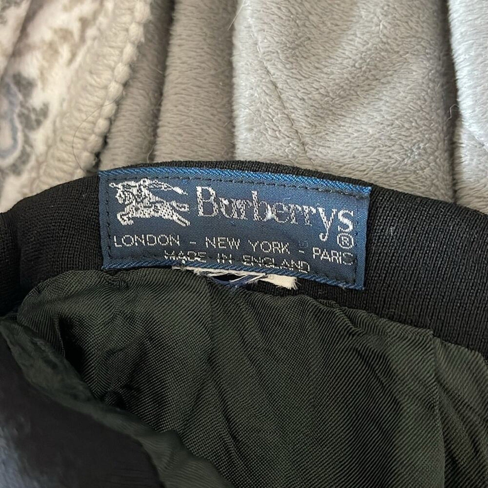 BURBERRY Vintage Black Faux Wrap Midi / Maxi Skirt Size 8