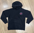 Santa Cruz Classic Dot Pullover Hoodie w/ Front and Back Logo Size Medium