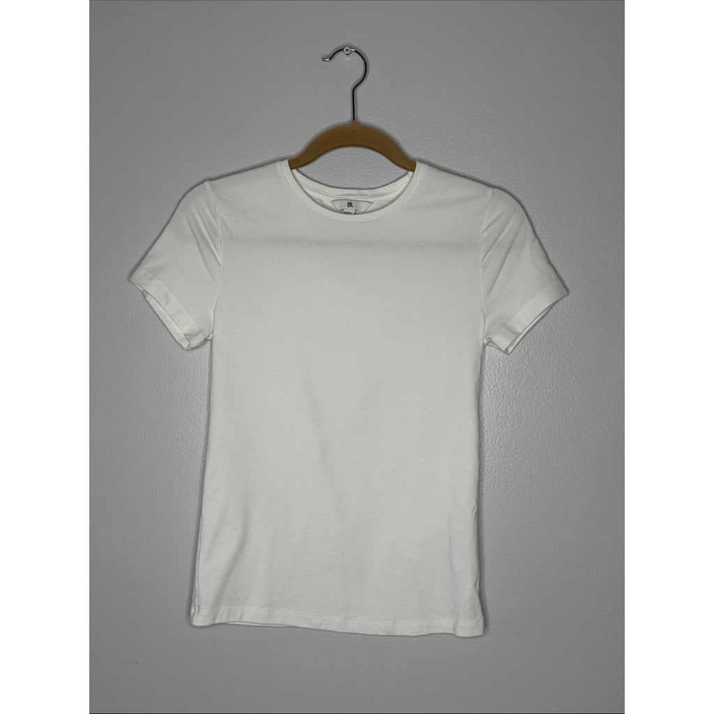 Banana Republic Classic White Crew Neck T Shirt Size Small