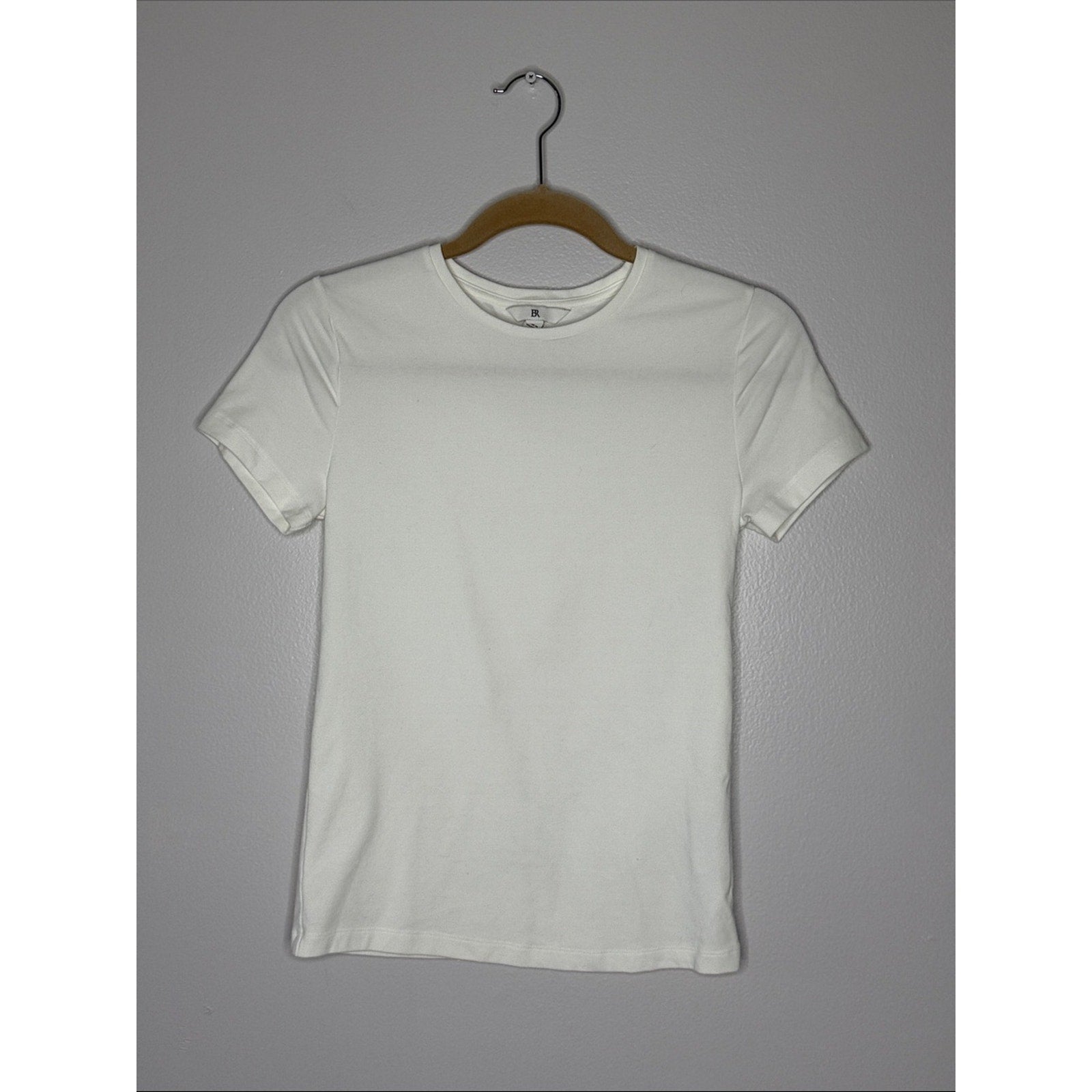 Banana Republic Classic White Crew Neck T Shirt Size Small