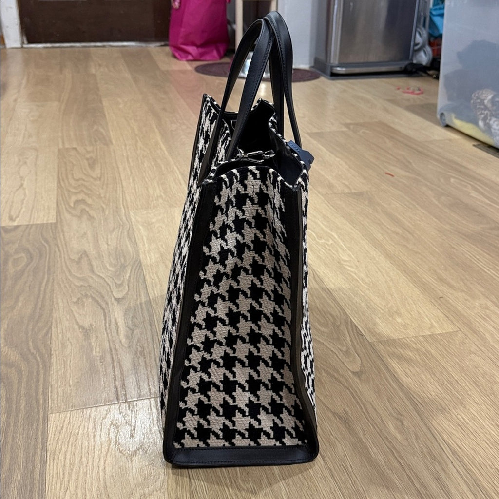 Kate Spade New York Manhattan Houndstooth Large Tote Bag