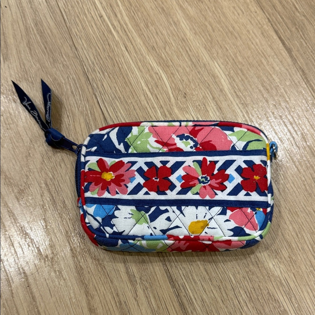 Vera Bradley Quilted Cotton Wallet in Retired Summer Cottage Pattern