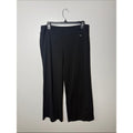 New York & Company Black Wide-Leg Knit Pants Size Medium