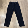Old Navy Black High Rise Curvy OG Loose Denim Jeans Size 8T