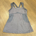 Lululemon Chaturanga Tank - Heathered Fossil Luxtreme - Size 8