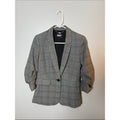 DKNY Plaid Women's Tailored Blazer Size 6 Petite