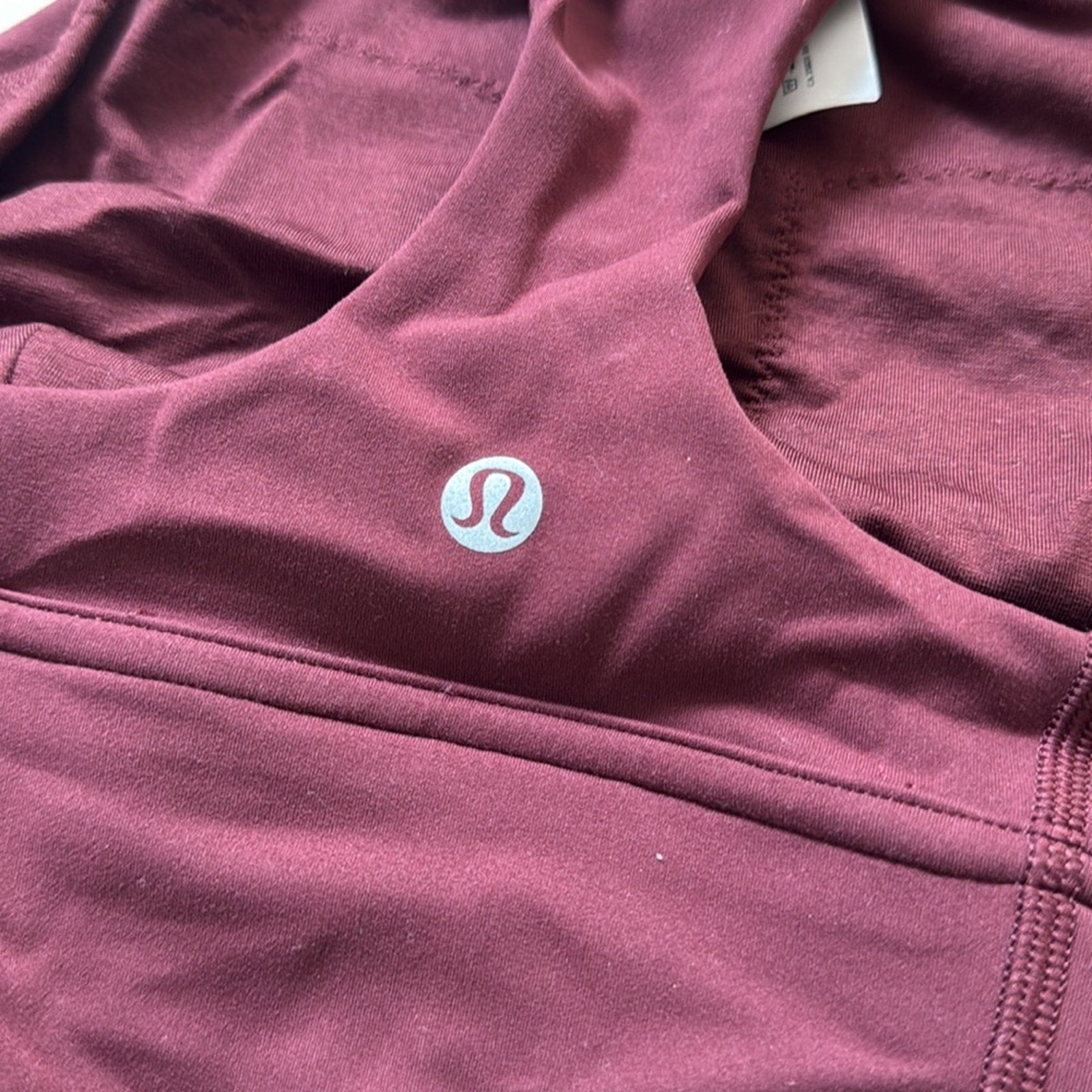 Lululemon Burgundy Sports Bra Size 4