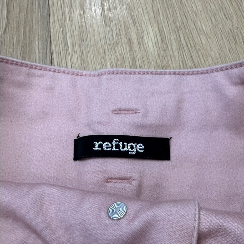 Refuge Light Pink High-Waisted Shorts Size 4
