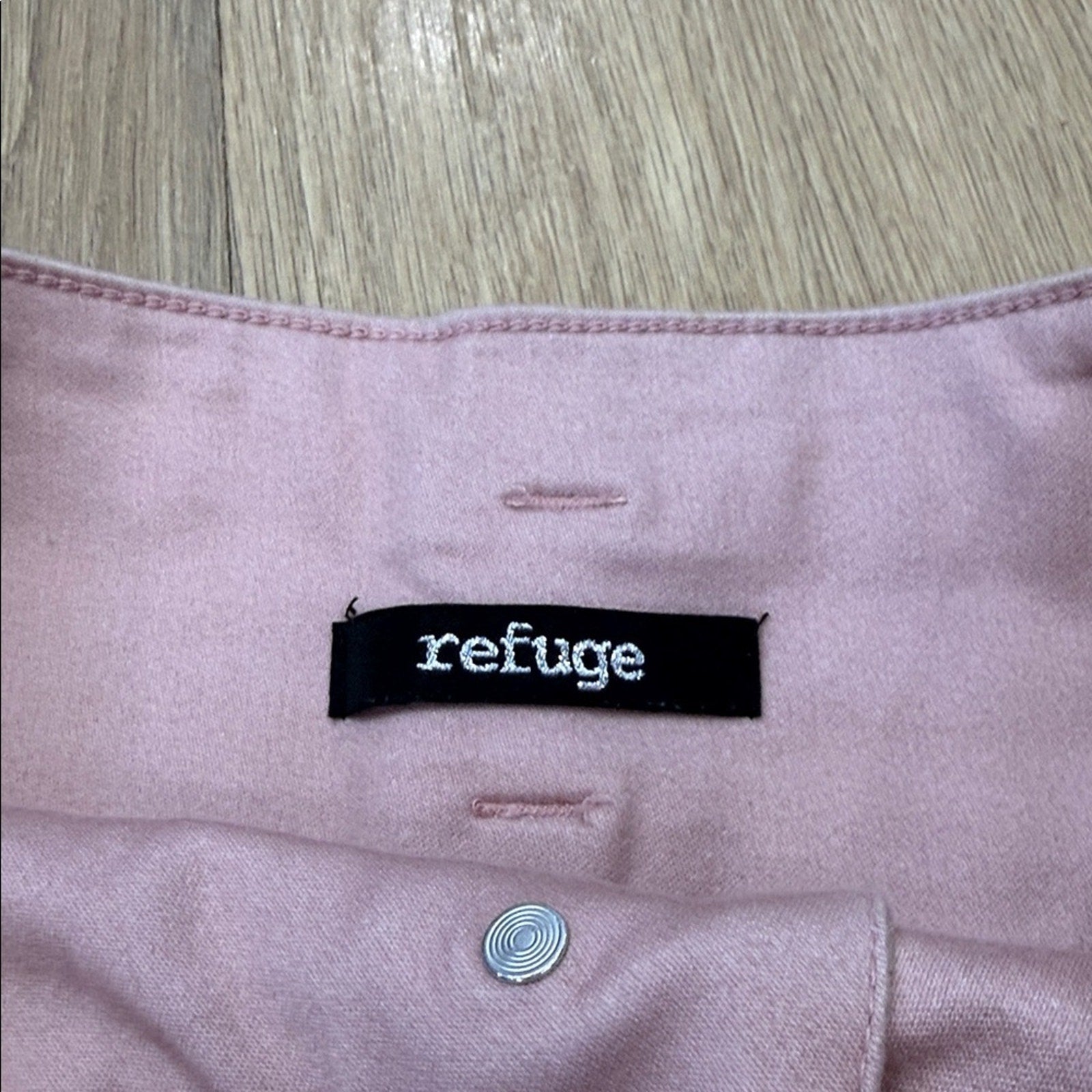 Refuge Light Pink High-Waisted Shorts Size 4