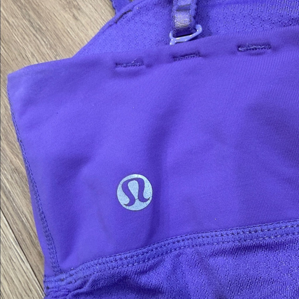 Lululemon Convertible Strapless/Strappy Ruched Tank - Purple - Size 8
