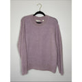 Vince Lilac Crewneck Mohair-Blend Sweater Size Large