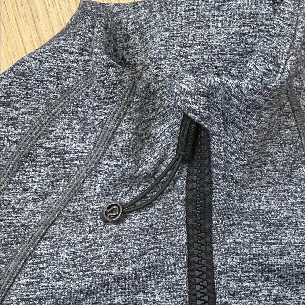 Lululemon Athletica Heathered Gray Define Jacket Size 12
