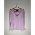 360 Cashmere Women's V-Neck Lavender Sweater Size Large NEW!