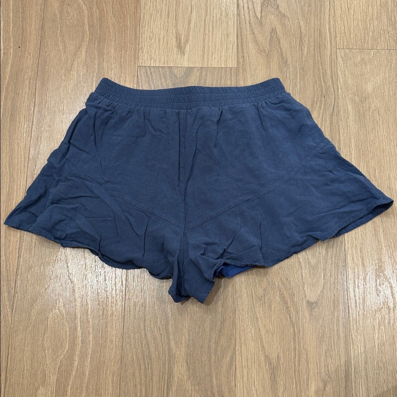 Altar'd State Blue Lined Pull On Shorts Size Small