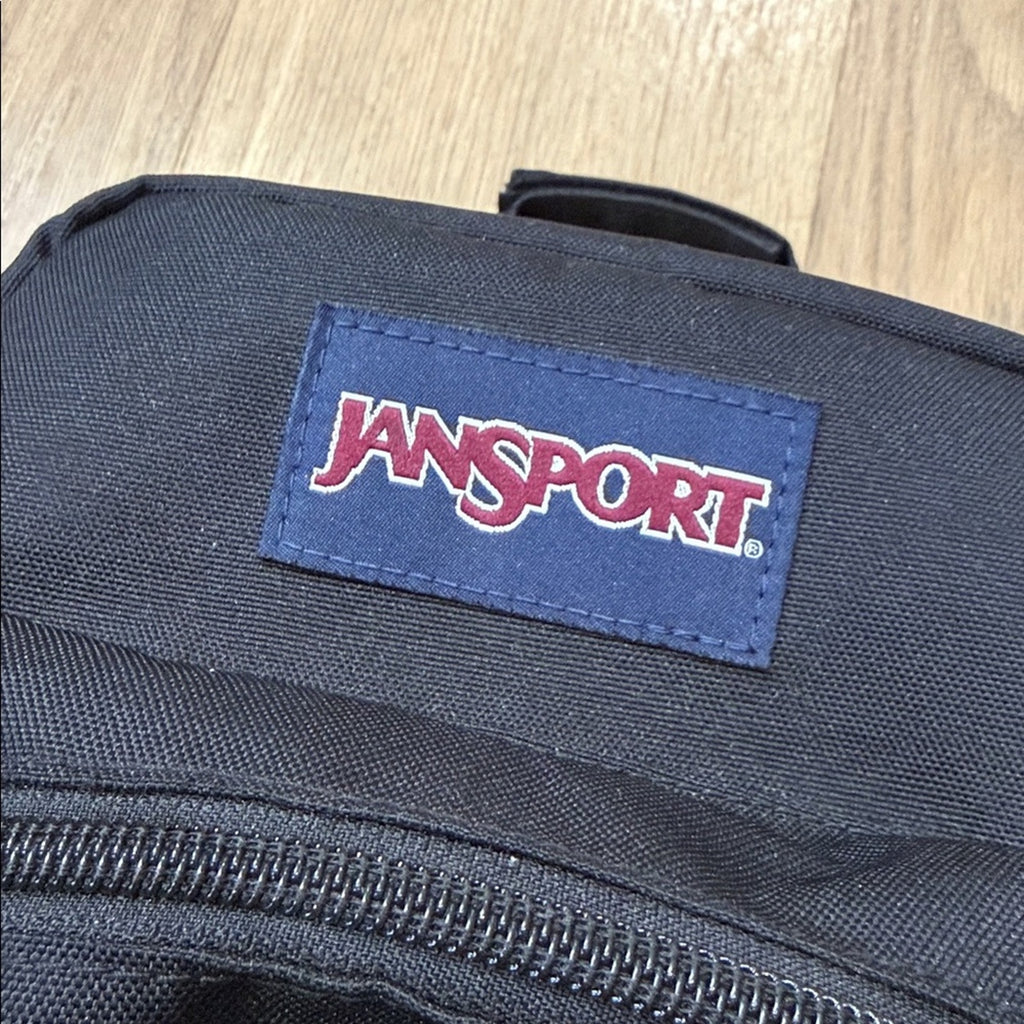 JanSport Big Break Insulated Lunch Bag in Black Polyester