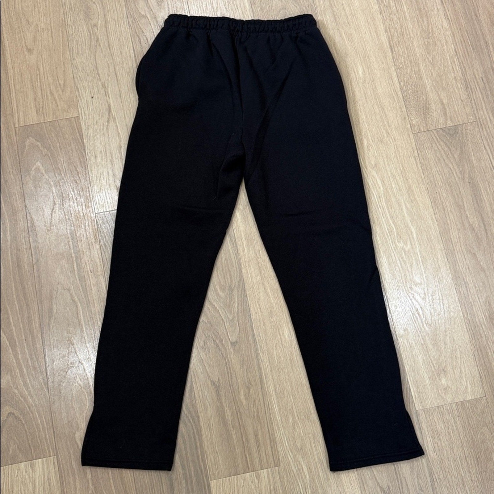 Boohoo Man Vented Hem Sweatpants with Colorful Lettering Size Medium