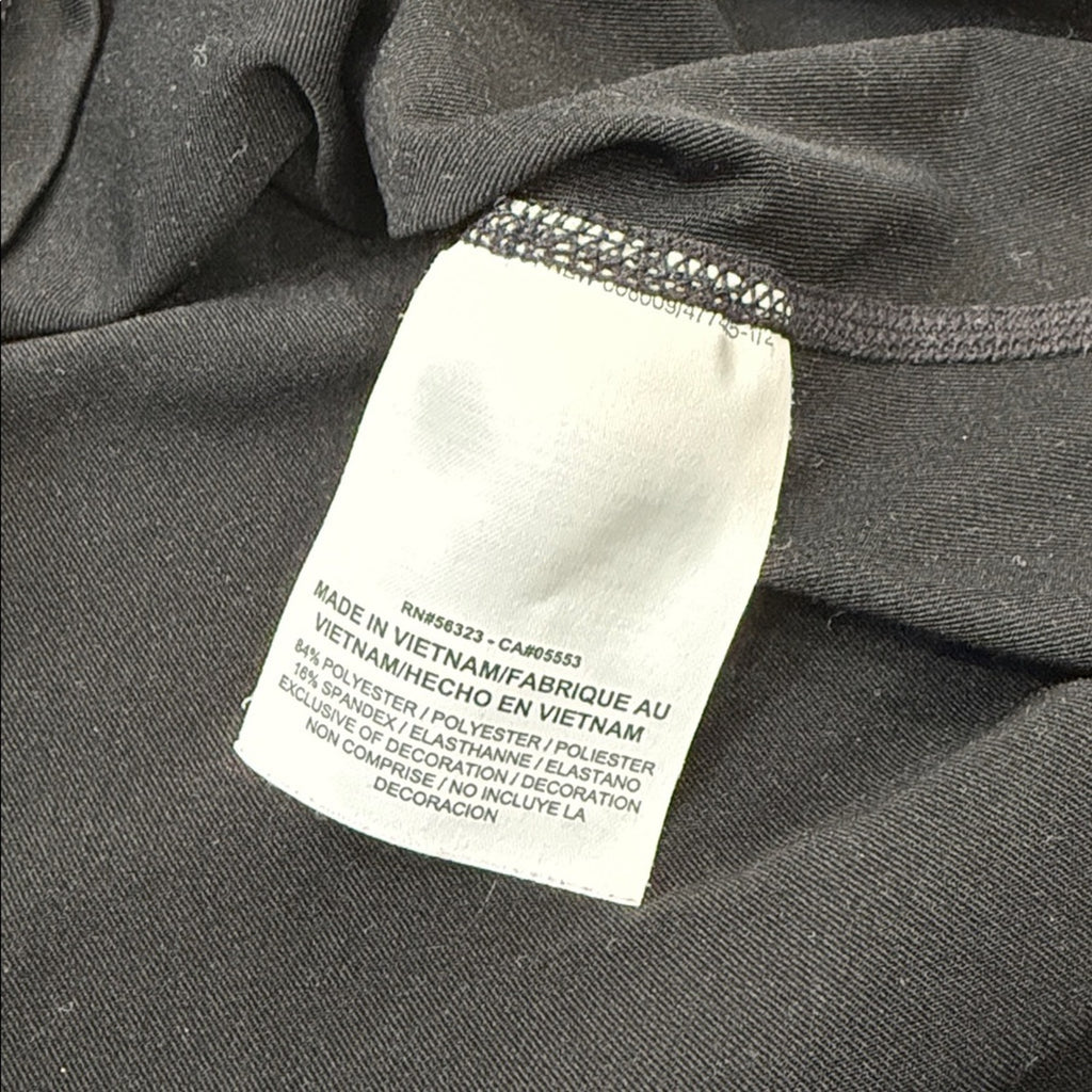 Nike Dri Fit Women's Black and White Athletic Tank Top Size Medium