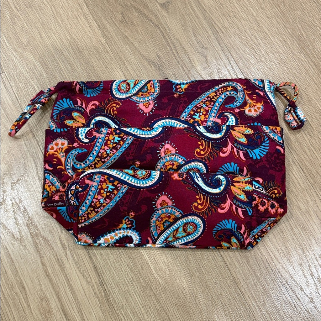 Vera Bradley Pouch in the Paisley Jamboree Pattern