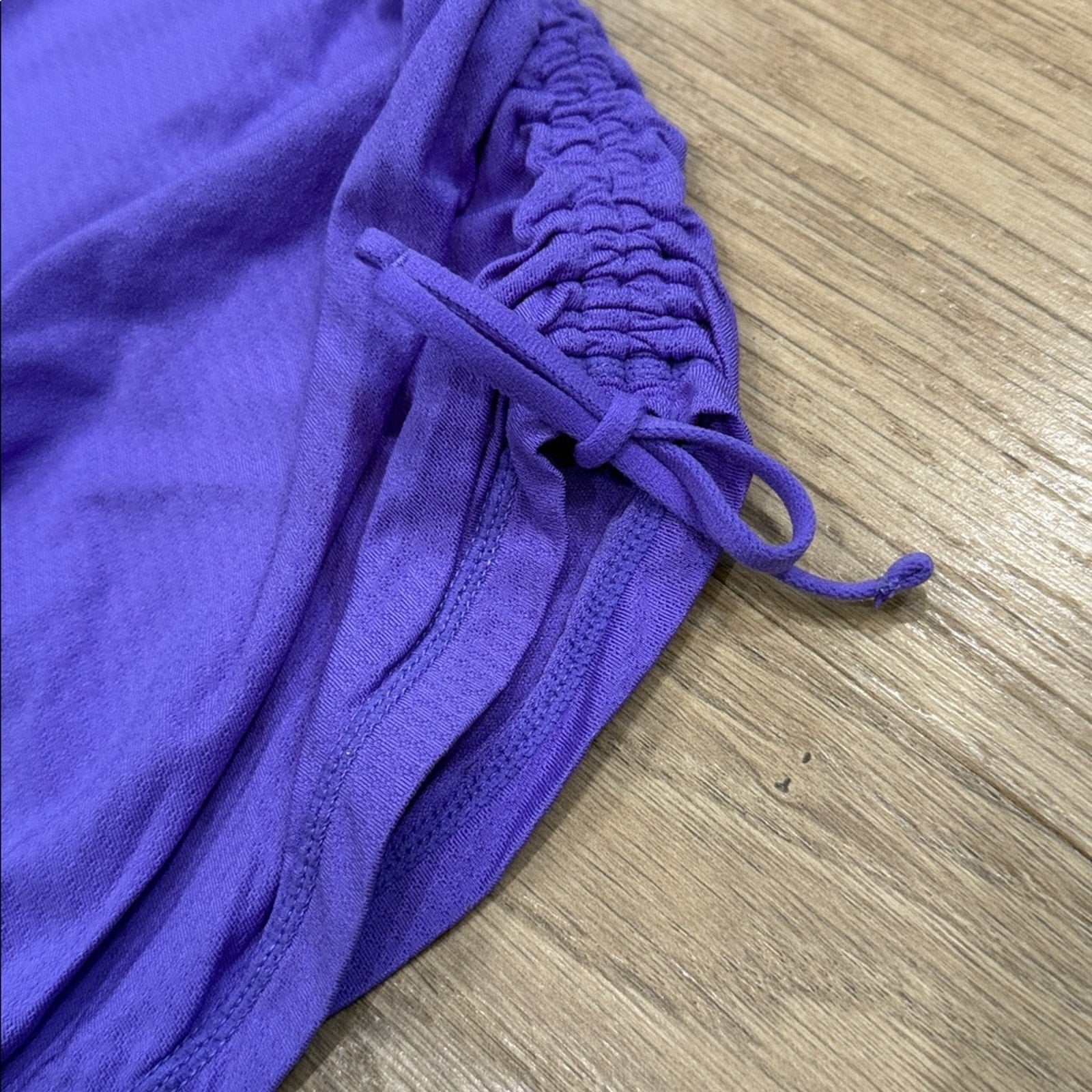Lululemon Convertible Strapless/Strappy Ruched Tank - Purple - Size 8