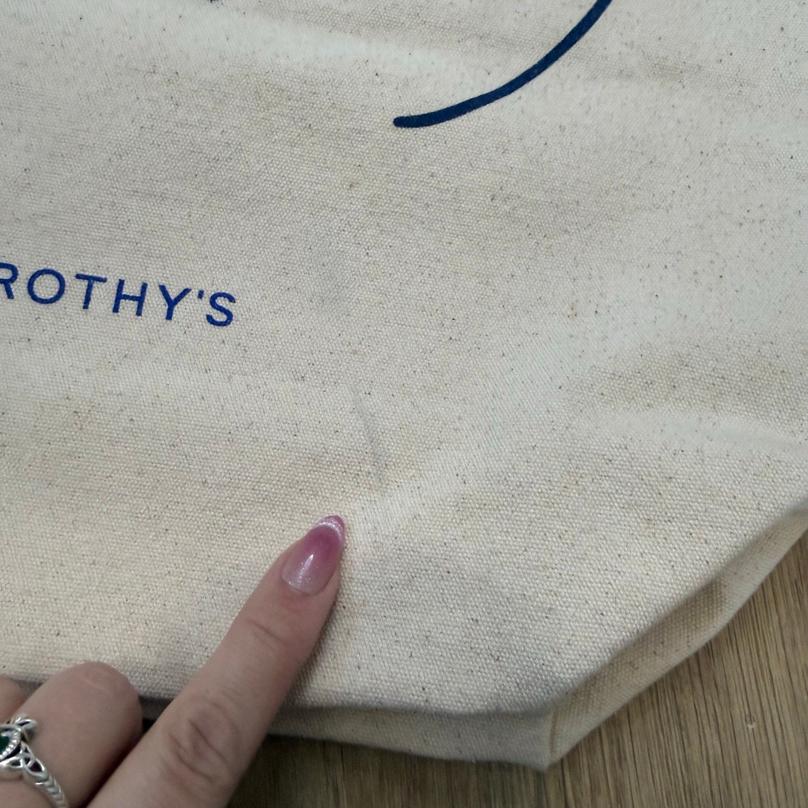Rothy's Boston / Newbury Store Exclusive Canvas Rope Handled Tote Bag