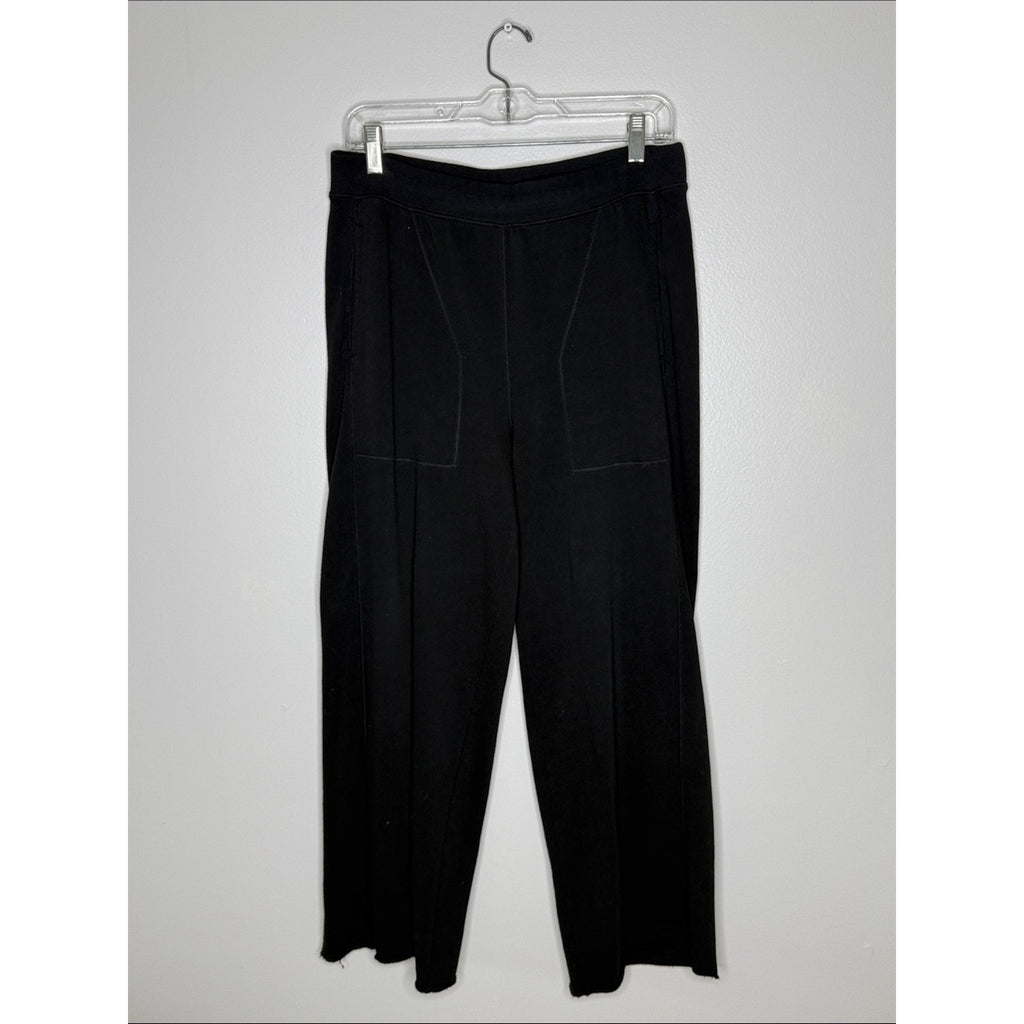Lilla P Black Knit Pull On Pants Size Medium