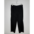 Lilla P Black Knit Pull On Pants Size Medium