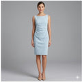 Sara Campbell Blue Sleeveless Cocktail Dress Size 4