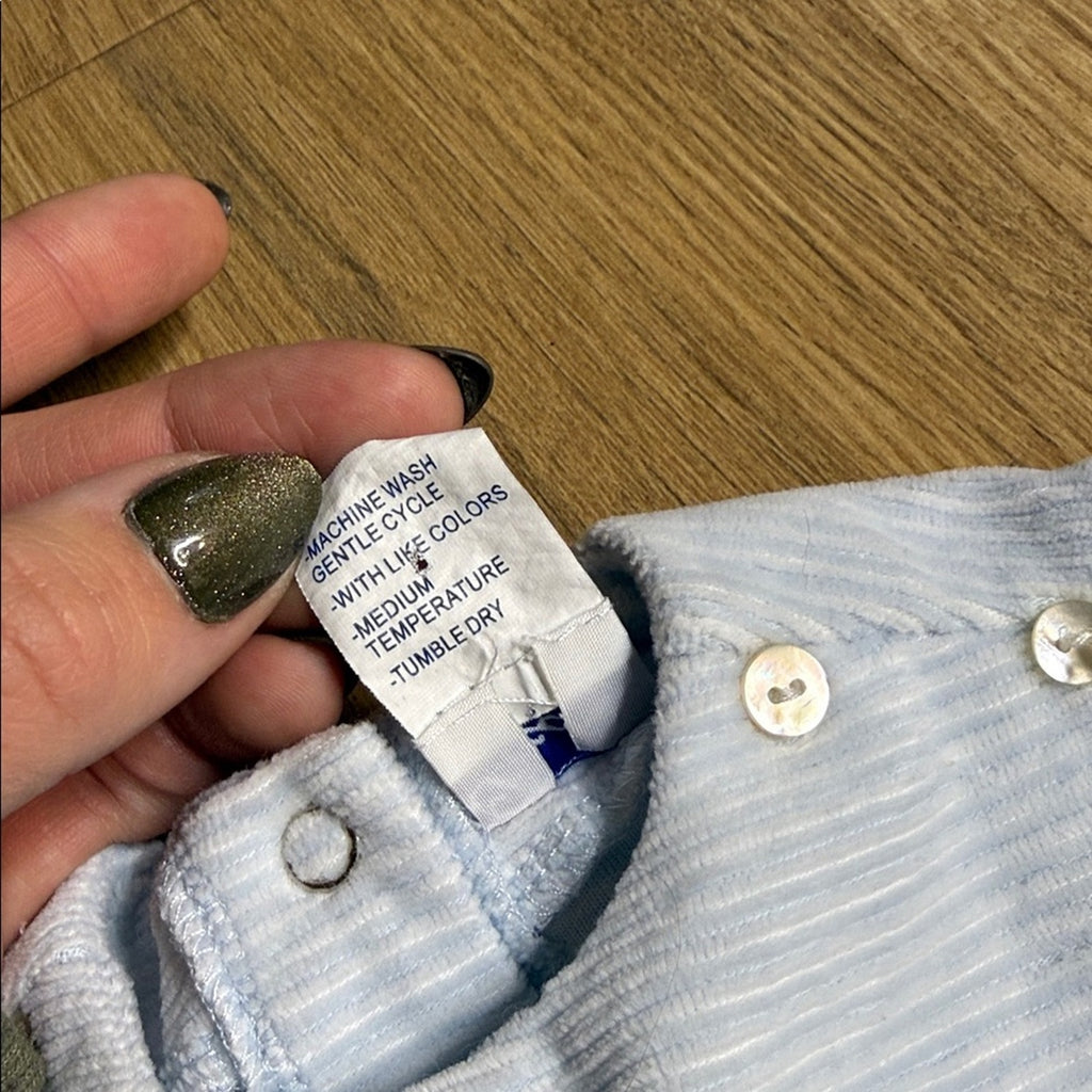 Piccino Piccina Adorable Blue Striped Kids One Piece Size 3 Months