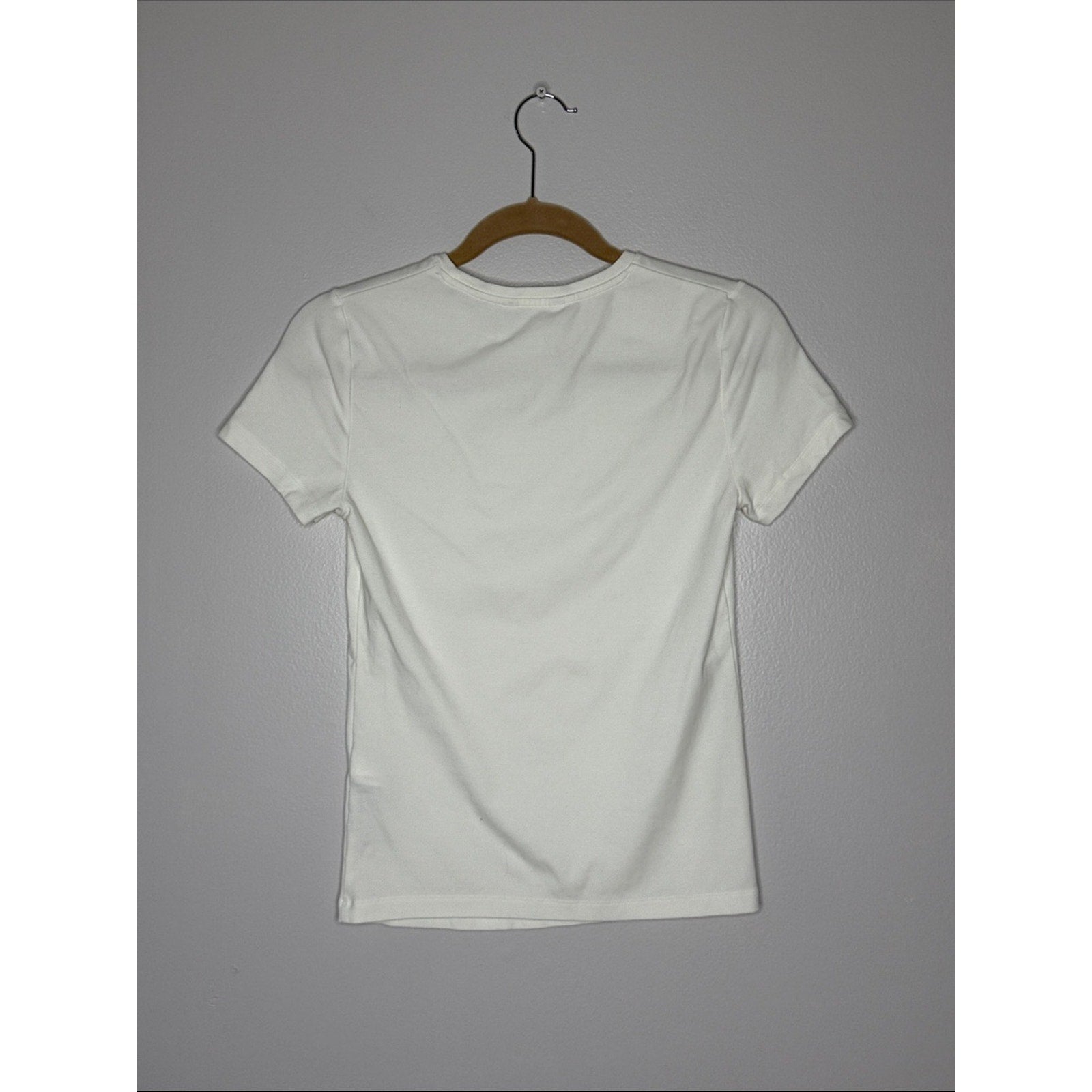 Banana Republic Classic White Crew Neck T Shirt Size Small