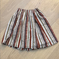 Teryberybear Striped Multicolor Girls Skirt Size Medium NEW!