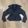 Daily Practice Women's Gray Collared Sweatshirt Size XXS