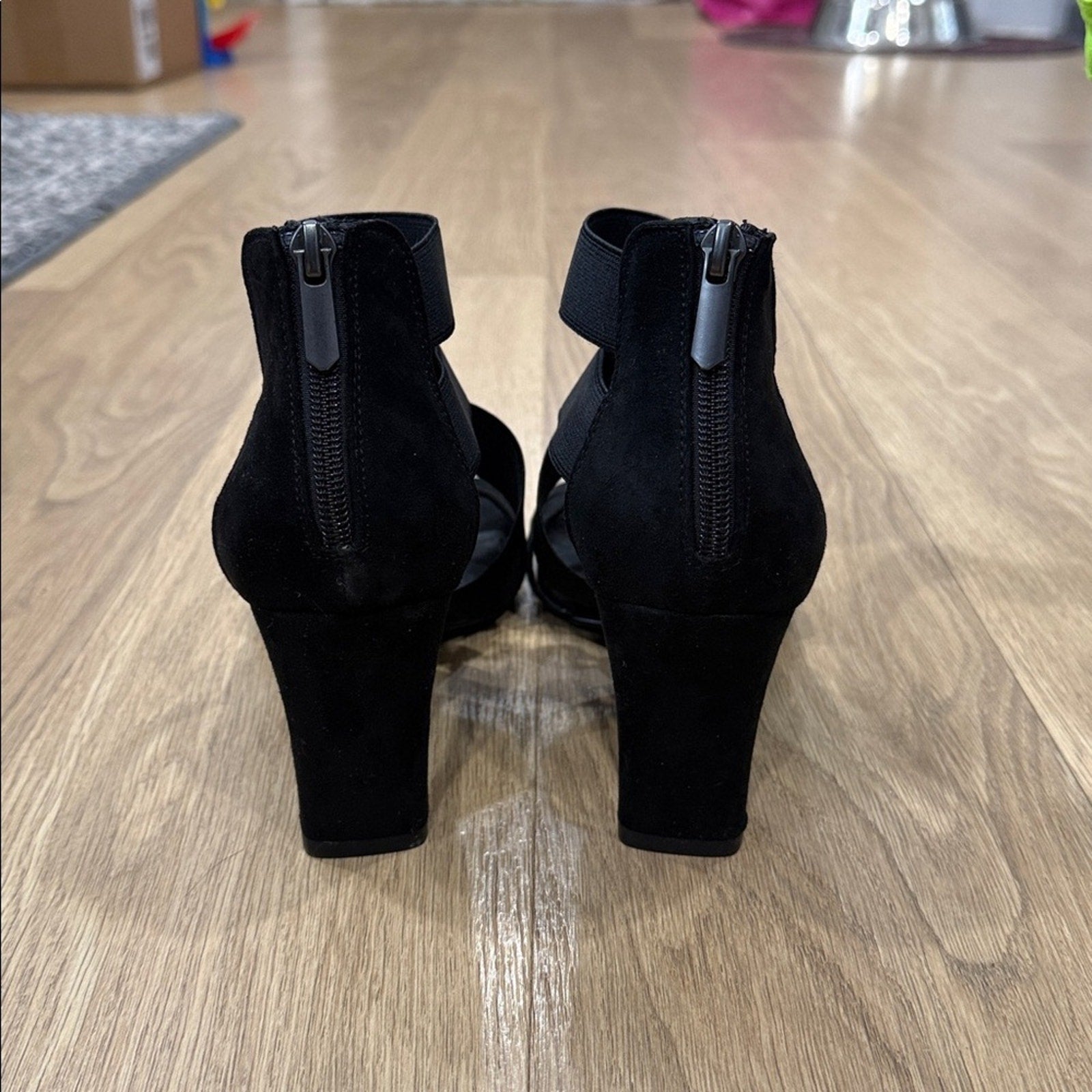 Xappeal Elaine Elegant Black Women's Heels Size 7.5