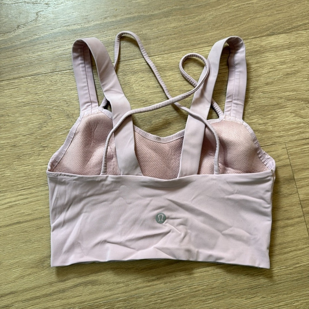 Lululemon Women's Pink Sports Bra Size Small